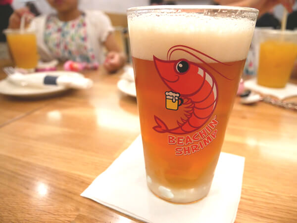 ビーチアンドシュリンプビール