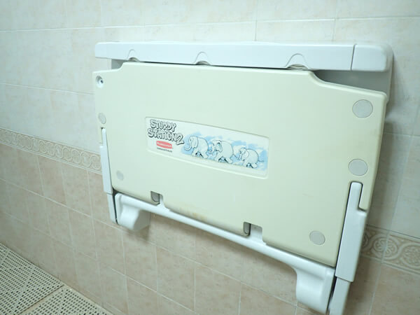 アウトリガーグアムプールのトイレ内部