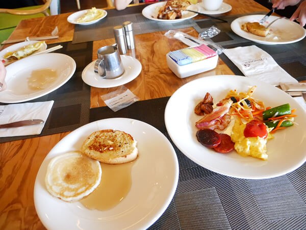 アウトリガーグアム　パームカフェでの朝食