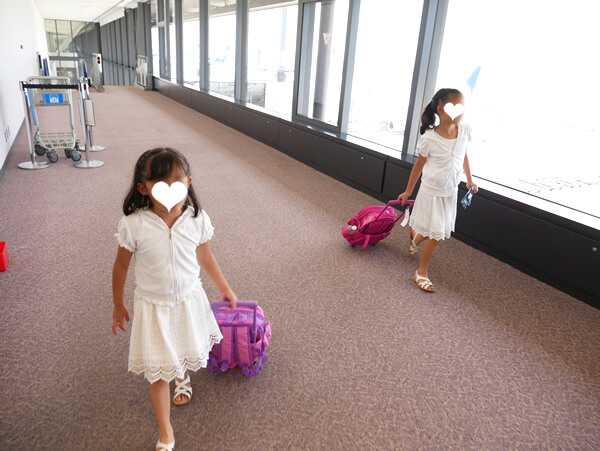 成田空港到着！