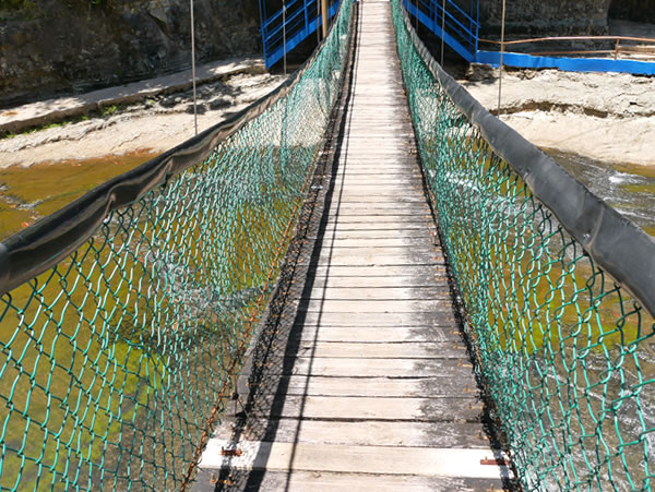 第一の滝　吊り橋