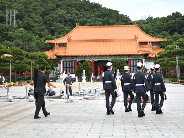 忠烈祠の兵隊交代式