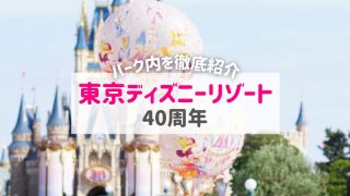 子連れでディズニーリゾート40周年！フード・パレード・ショー等紹介