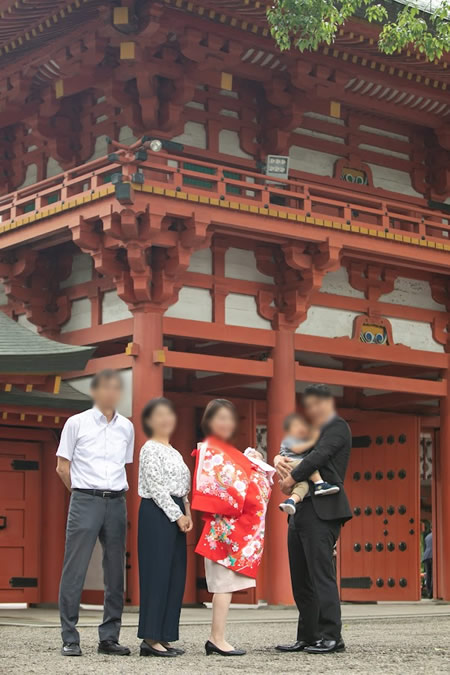 大宮氷川神社で参拝