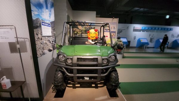 神戸海洋博物館・カワサキワールド「モーターサイクルギャラリー」