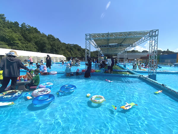 おもちゃ王国夏季限定の水遊び場「ちゃっぷる」