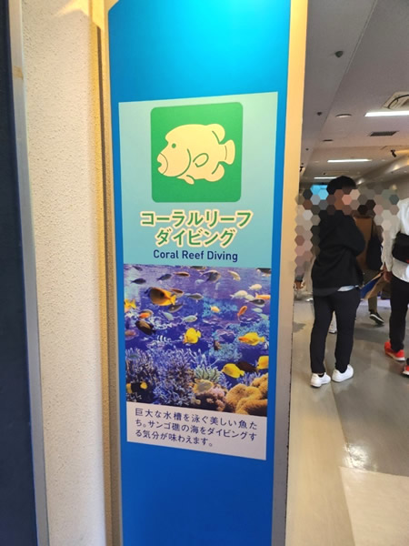 鳥羽水族館コーラルリーフダイビング