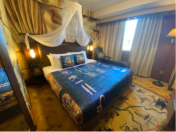 レゴランドホテル・アドベンチャー（冒険がテーマのフロア）のベッドルーム