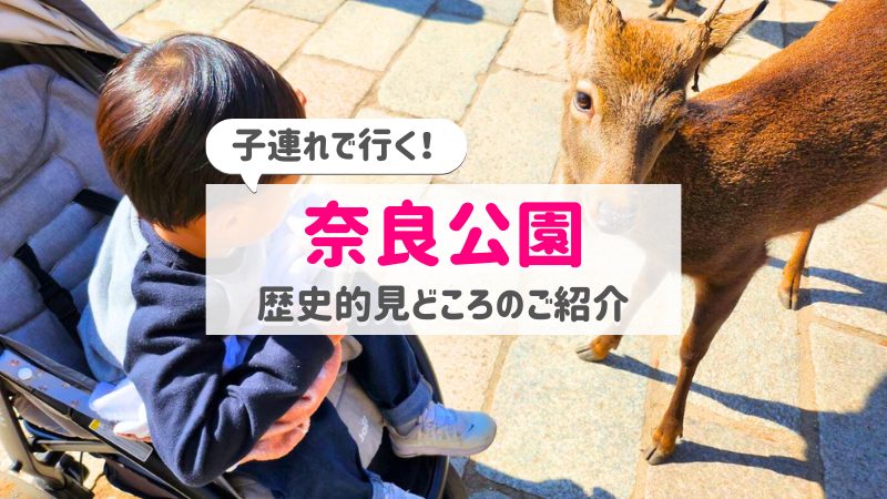 子連れで奈良公園！歴史的見どころ満載の春日大社や東大寺等をご紹介