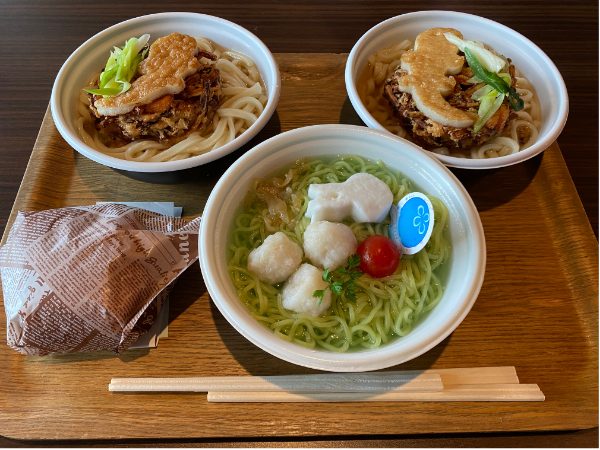 京都水族館内ハーベストカフェで食べたもの