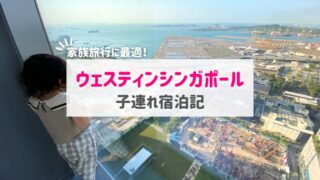 ウェスティンシンガポール子連れ宿泊記ブログ｜プールや朝食ビュッフェが最高！