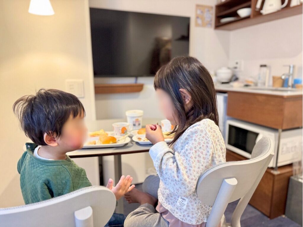 東急ステイ池袋では部屋で好きな時間に自由に食べることができる