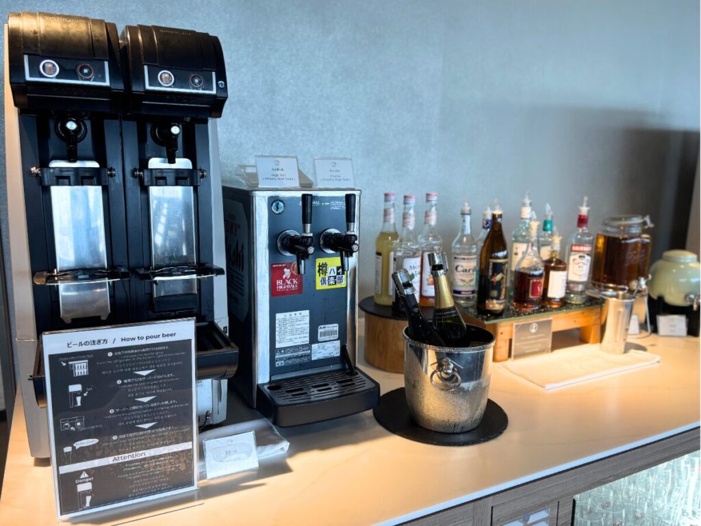 メルキュール佐賀唐津リゾートの夕食時の飲み放題(オールインクルーシブ)