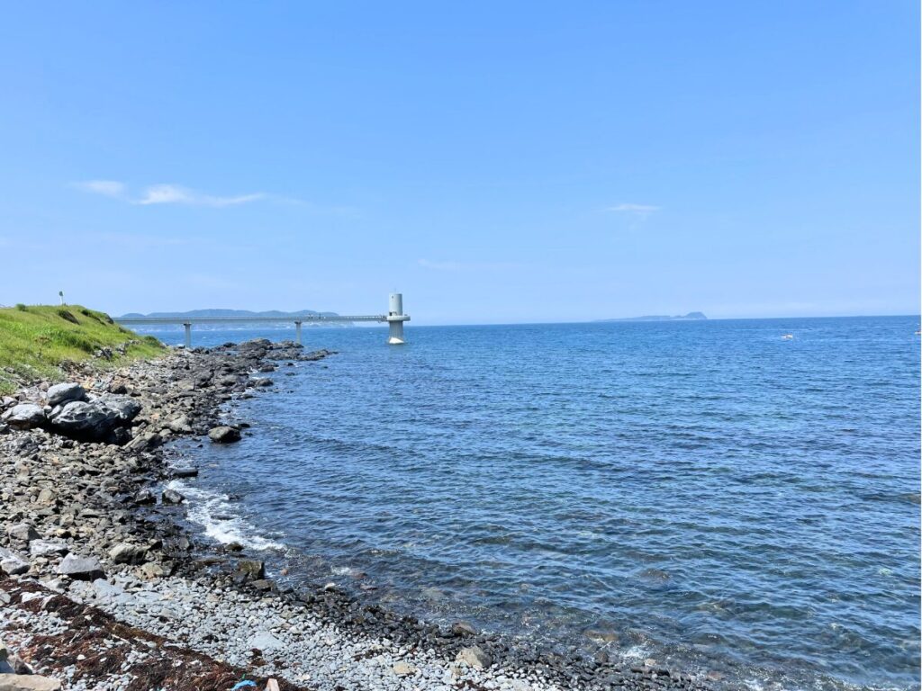 波戸岬の海中展望台