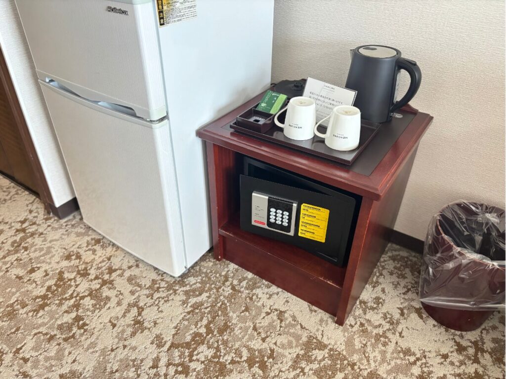 メルキュール佐賀唐津リゾートお部屋のお茶セット