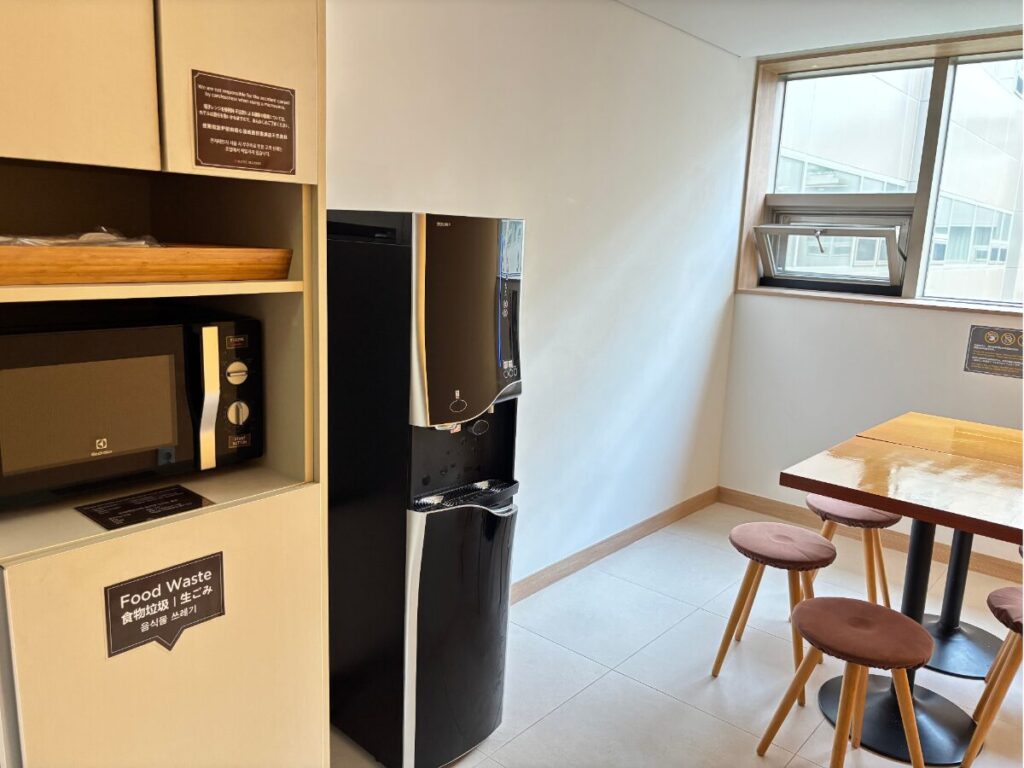ホテルスカイパークキングスタウン東大門の共同キッチン