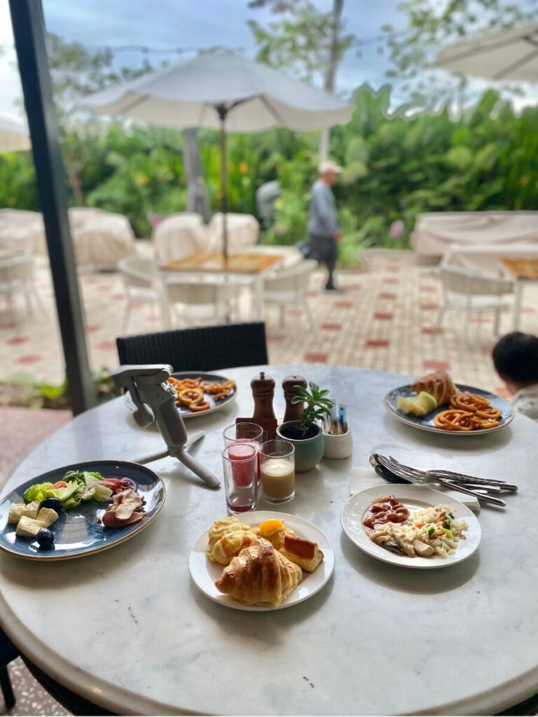 テンプルツリーリゾート・ランカウイ (Temple Tree Resort Langkawi)の朝食ビュッフェ