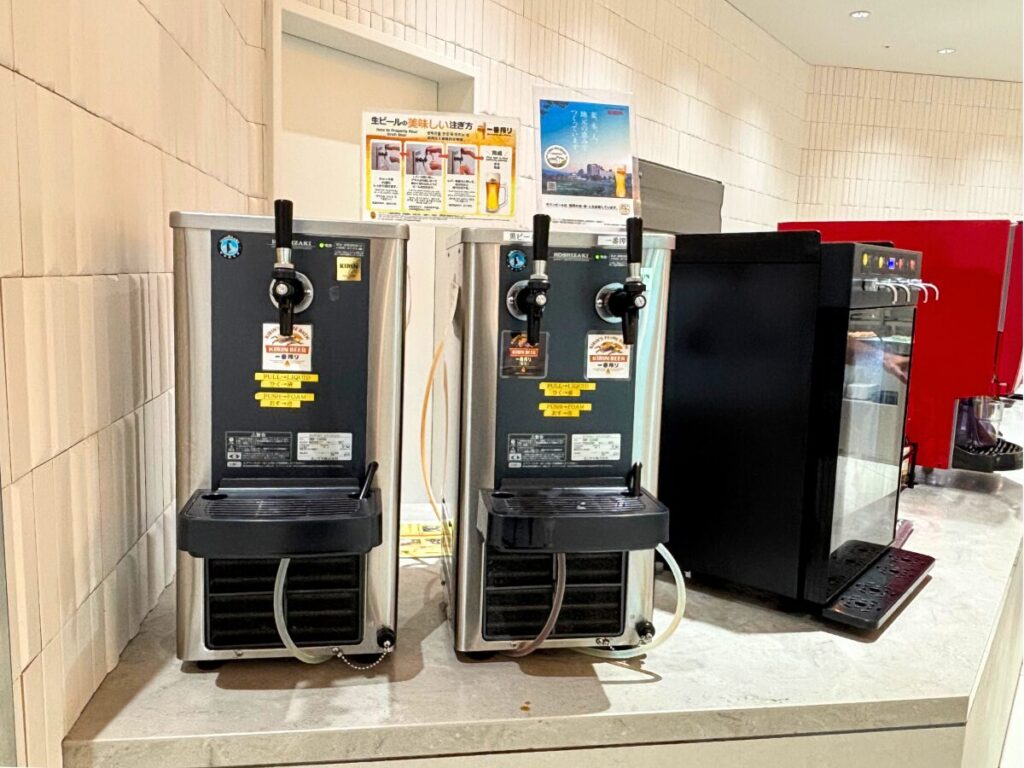 ラウンジ福岡のビール