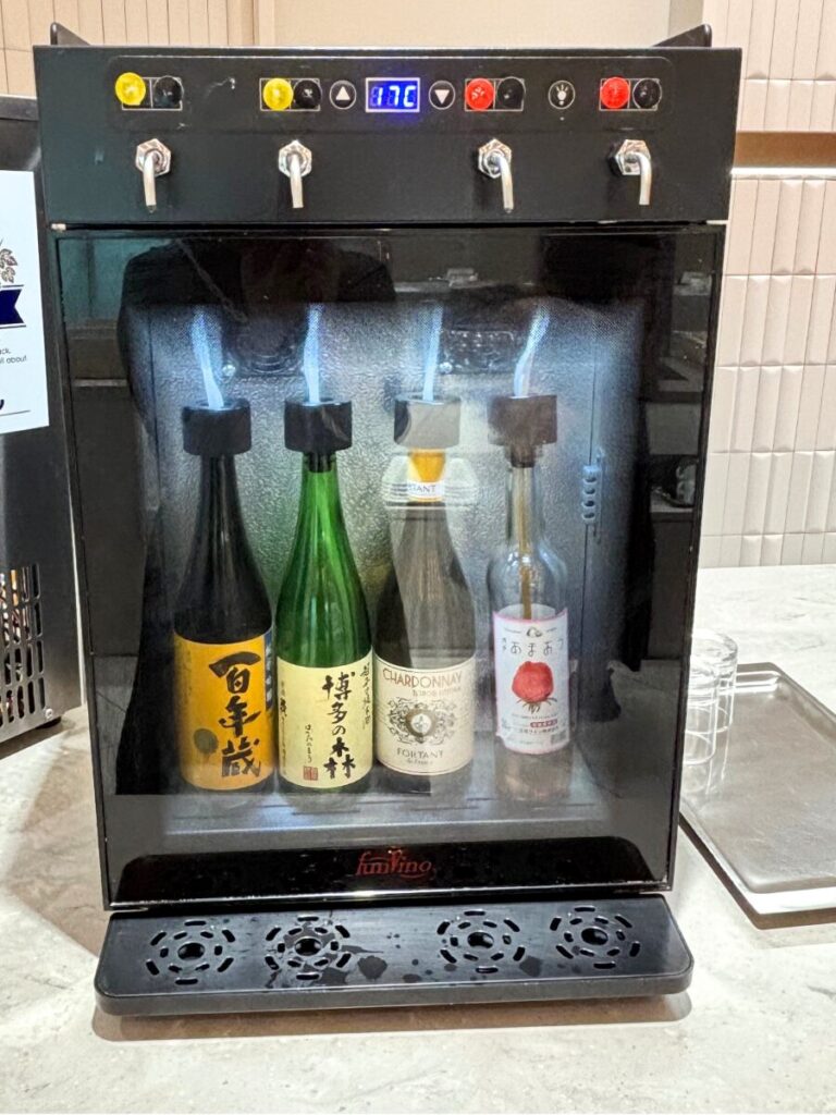 ラウンジ福岡の日本酒・ワインなど