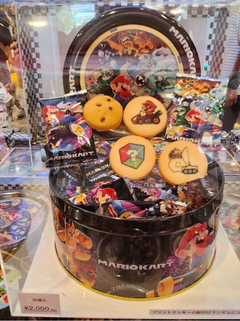 USJニンテンドーワールド限定お土産のマリオカートクッキー