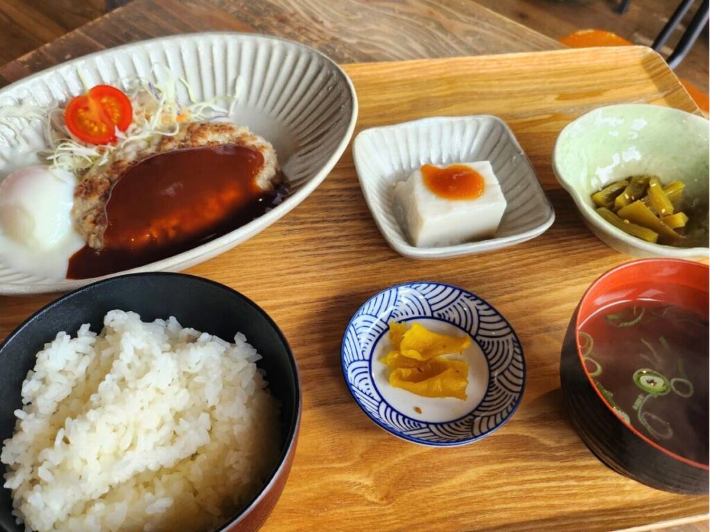 吉野山観光でランチ
