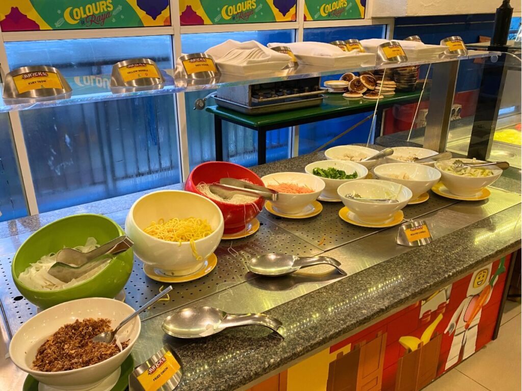 マレーシアレゴランドホテルの朝食ビュッフェ