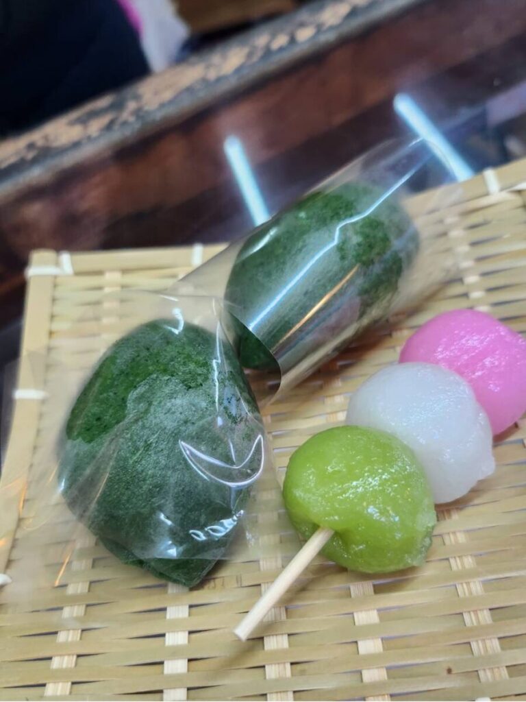 吉野山のお団子