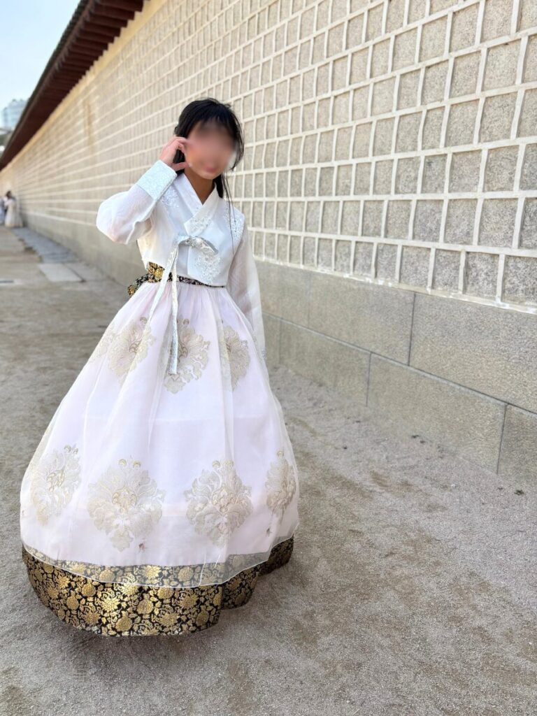 韓服男（ハンボクナム）で借りた韓服３