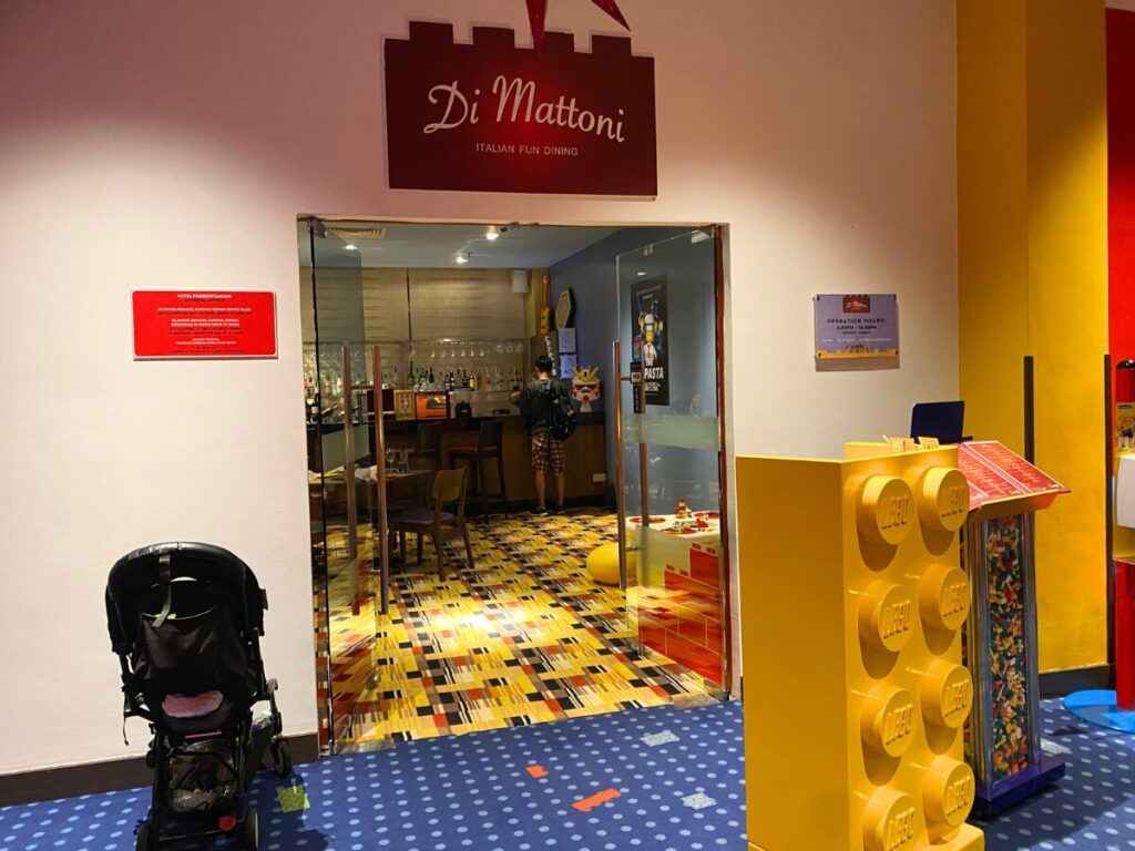 マレーシアレゴランドホテルのイタリアンレストラン外観