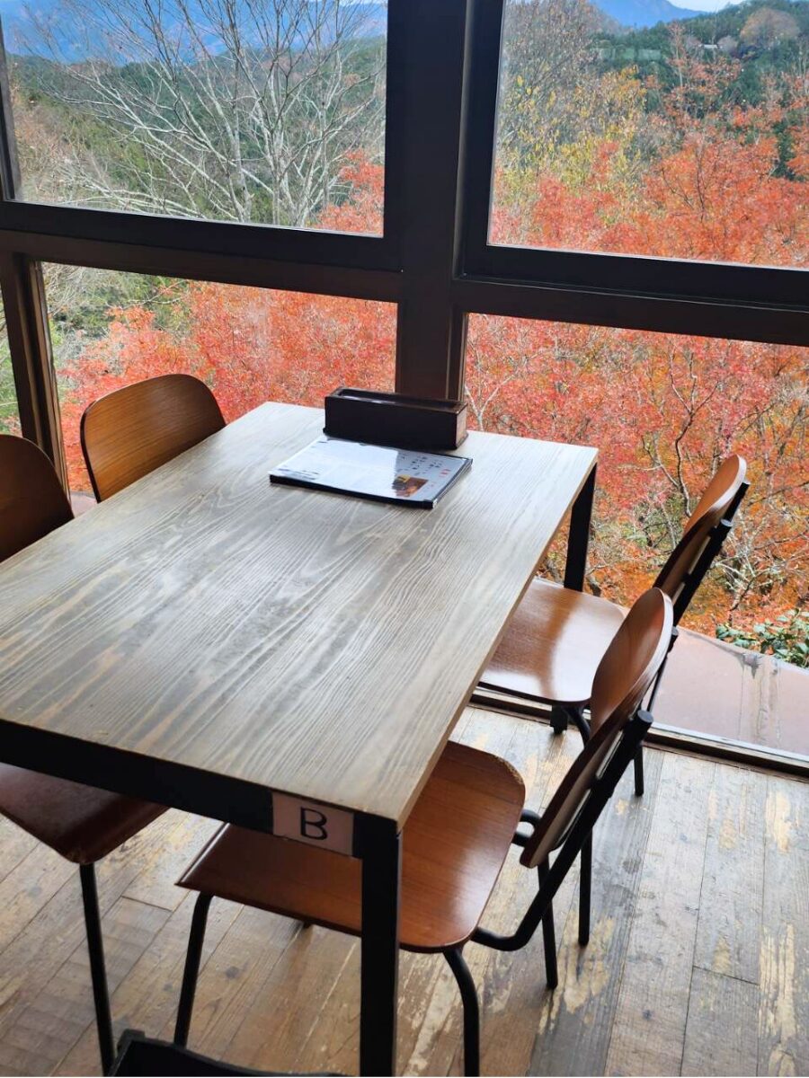 吉野山観光の静亭店内