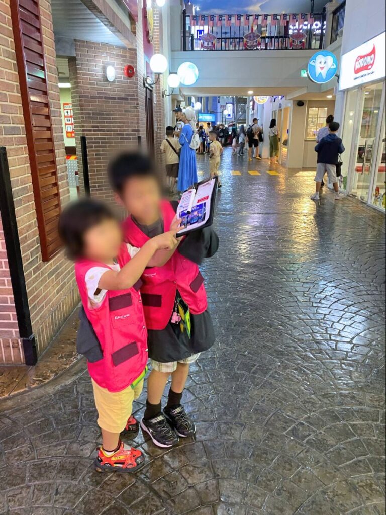 マレーシアのキッザニアクアラルンプール配達体験