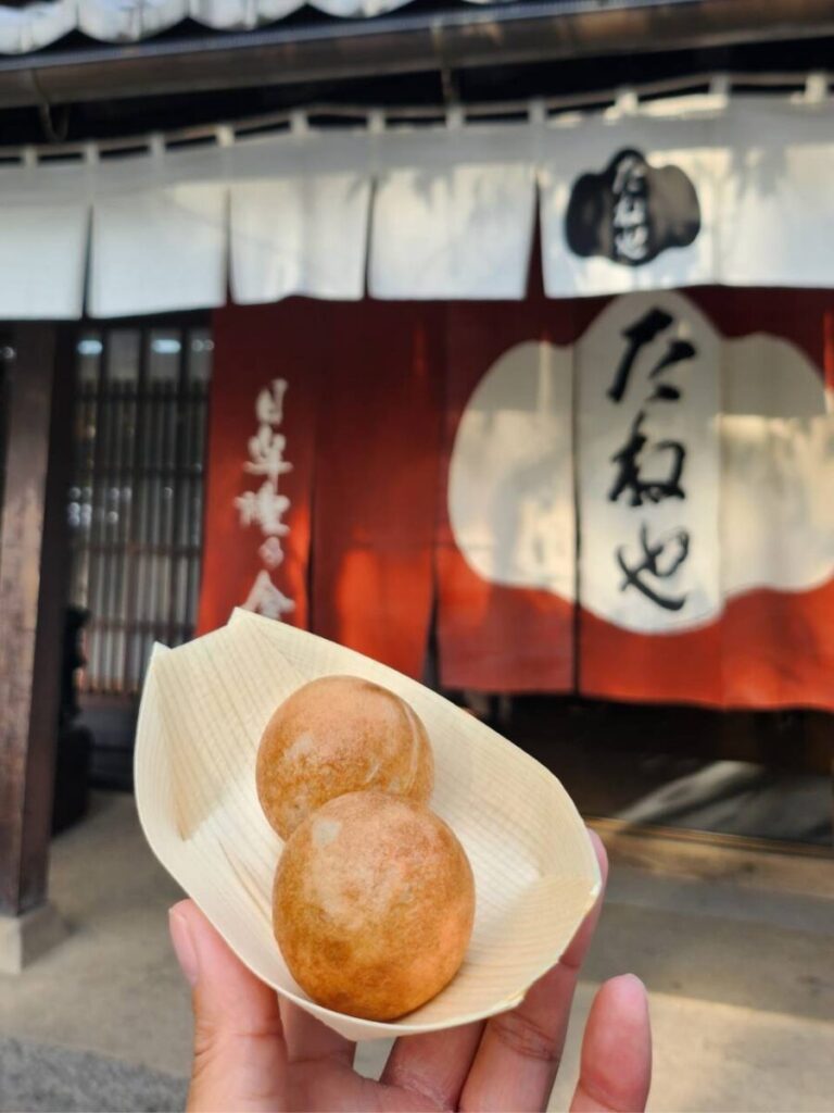 「たねや」の名物つぶら餅