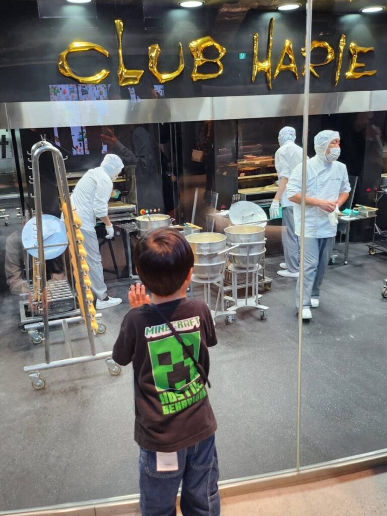 近江八幡でクラブハリエ見学