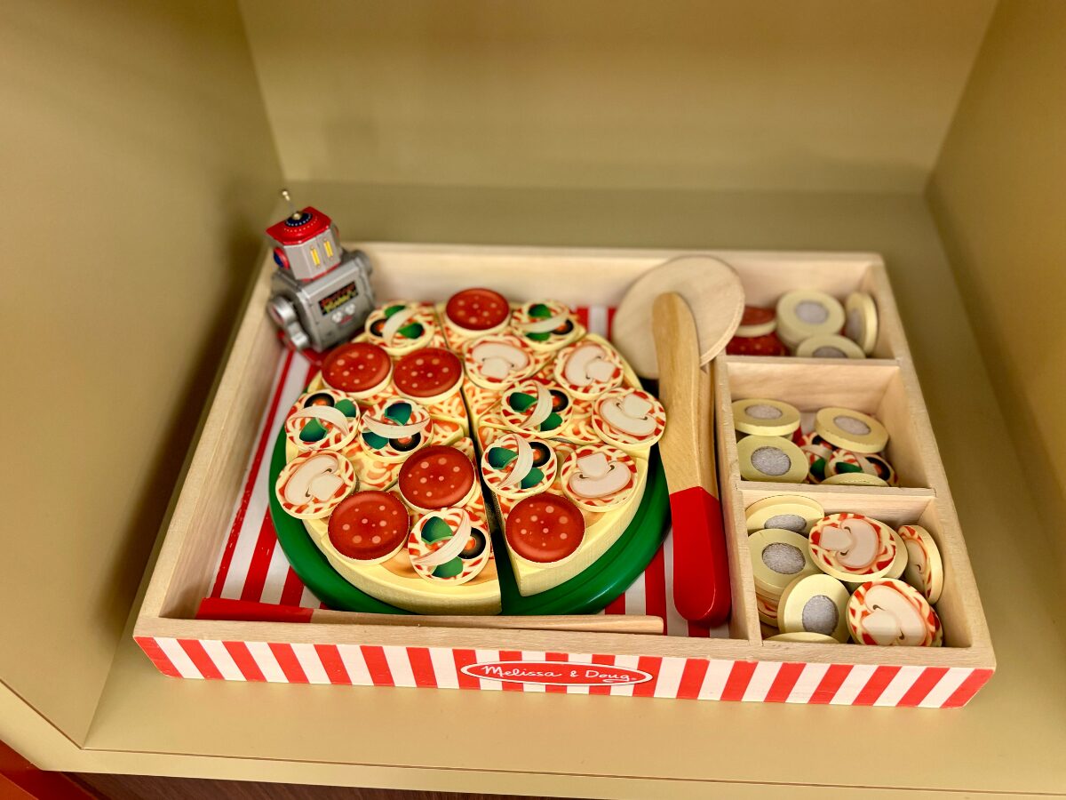 星野リゾート1955東京ベイの2nd ROOMのおもちゃ