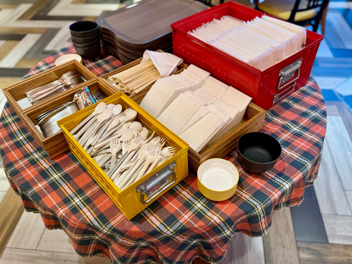 星野リゾート1955東京ベイのカフェテリアでオーダーしたもの