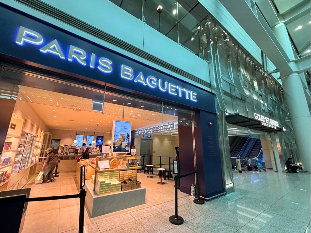 仁川空港第一ターミナルのパリバケット