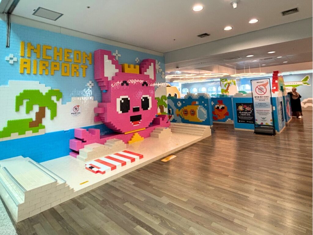 仁川空港第1ターミナル11番ゲート付近のキッズスペース
