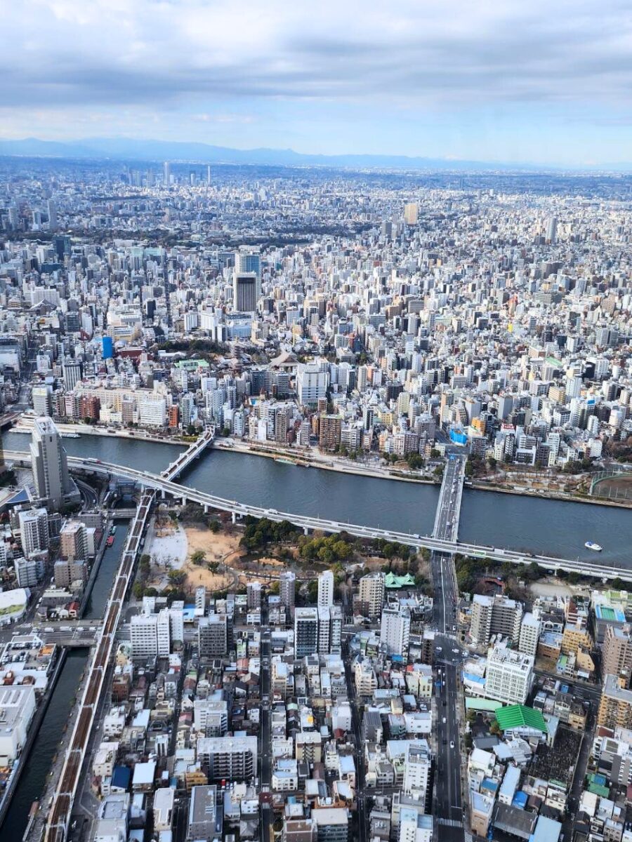 東京スカイツリーからの眺望