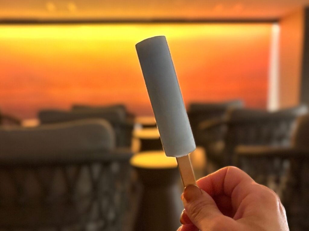 メルキュール福岡宗像リゾート＆スパ｜温泉ラウンジで頂くアイスキャンディ