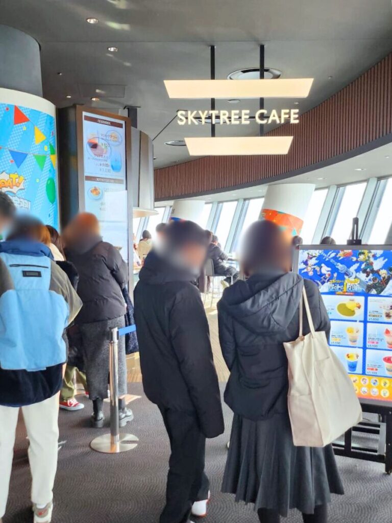 東京スカイツリーのスカイツリーカフェ