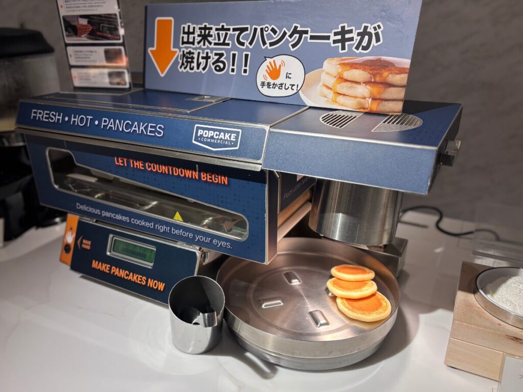 メルキュール福岡宗像リゾート＆スパ｜朝食ビュッフェのパンケーキ