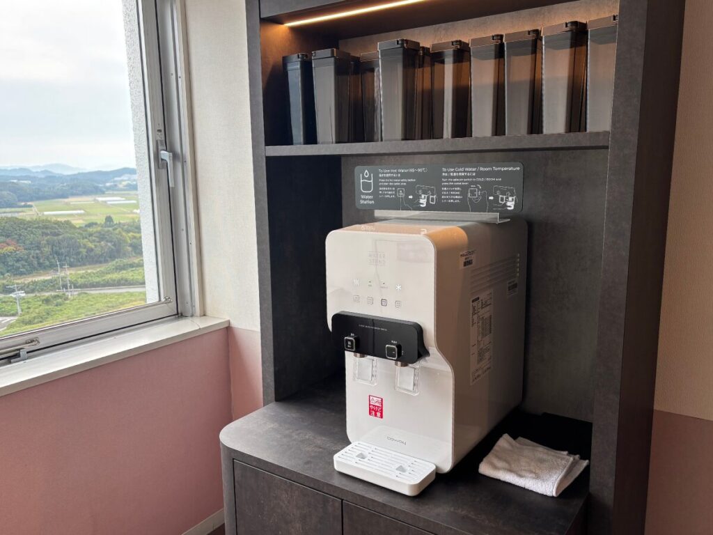 メルキュール福岡宗像リゾート＆スパのウォーターサーバー