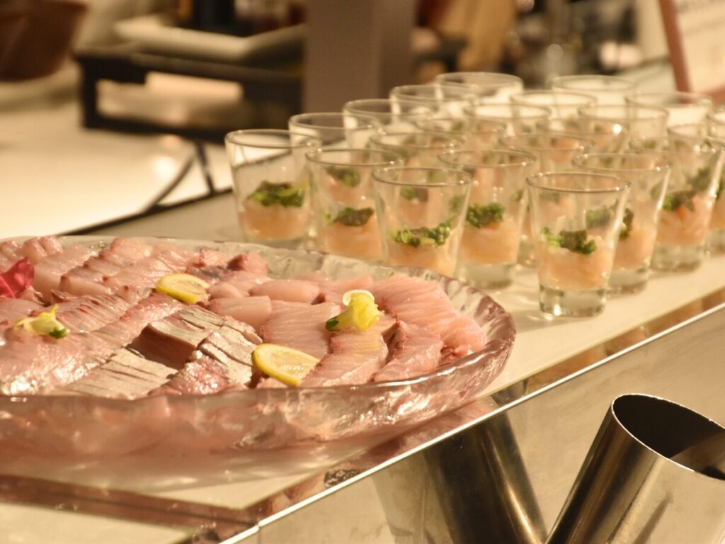 メルキュール福岡宗像リゾート＆スパ｜夕食ビュッフェのお刺身