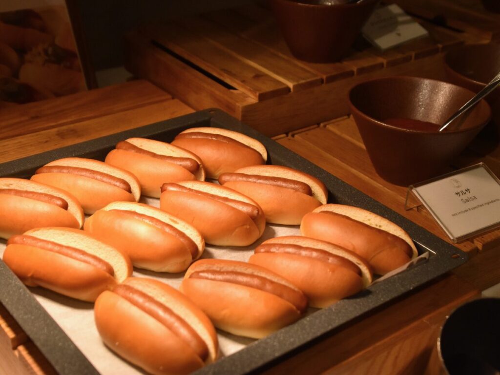 メルキュール福岡宗像リゾート＆スパ｜朝食ビュッフェのホットドック