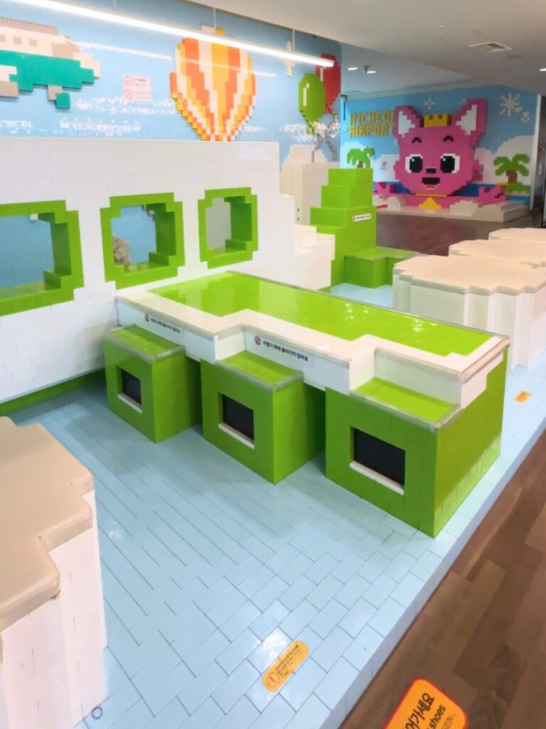 仁川空港第1ターミナルのキッズスペース(11番ゲート付近)