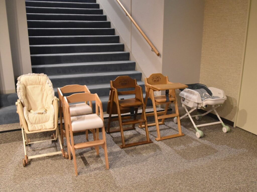 メルキュール福岡宗像リゾート＆スパ｜レストランの各種ベビーチェア
