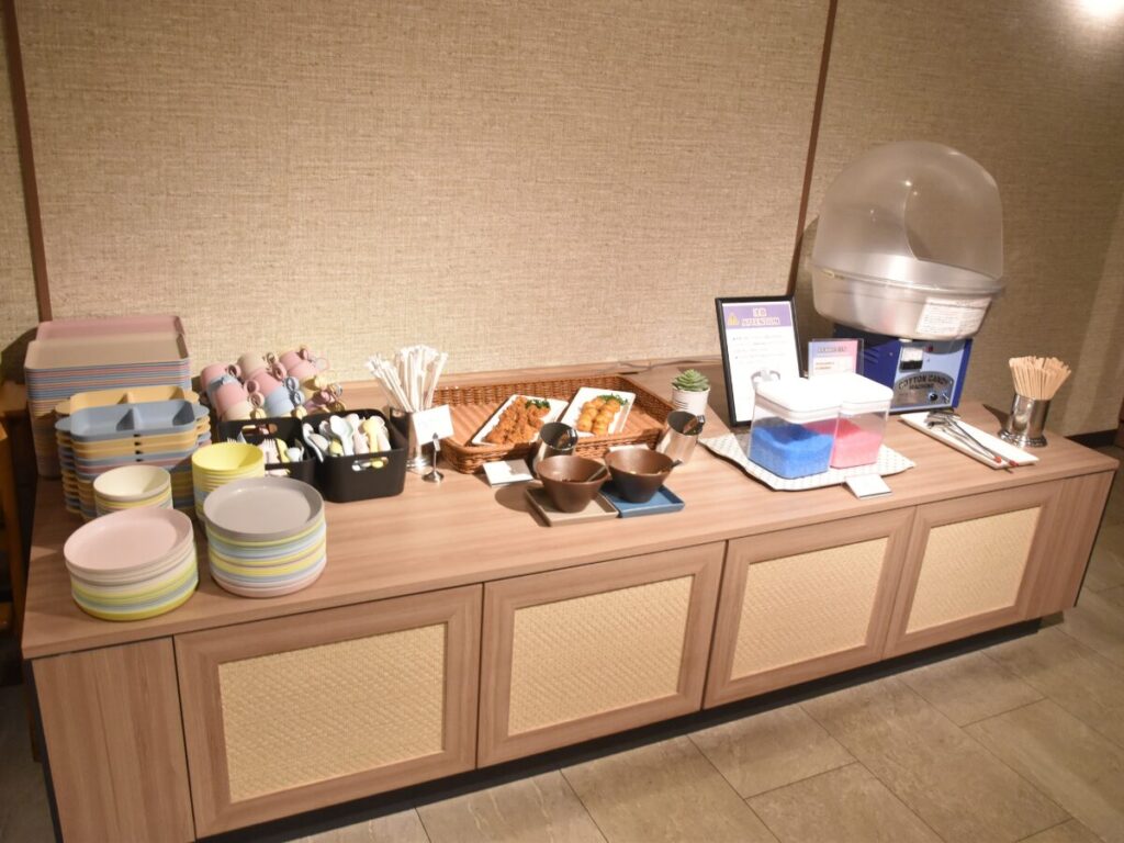 メルキュール福岡宗像リゾート＆スパ｜夕食ビュッフェのキッズコーナー