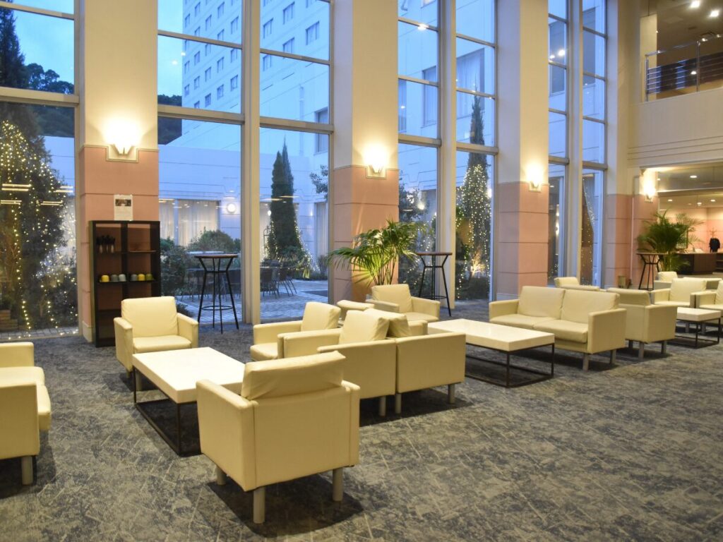 メルキュール福岡宗像リゾート＆スパのロビー