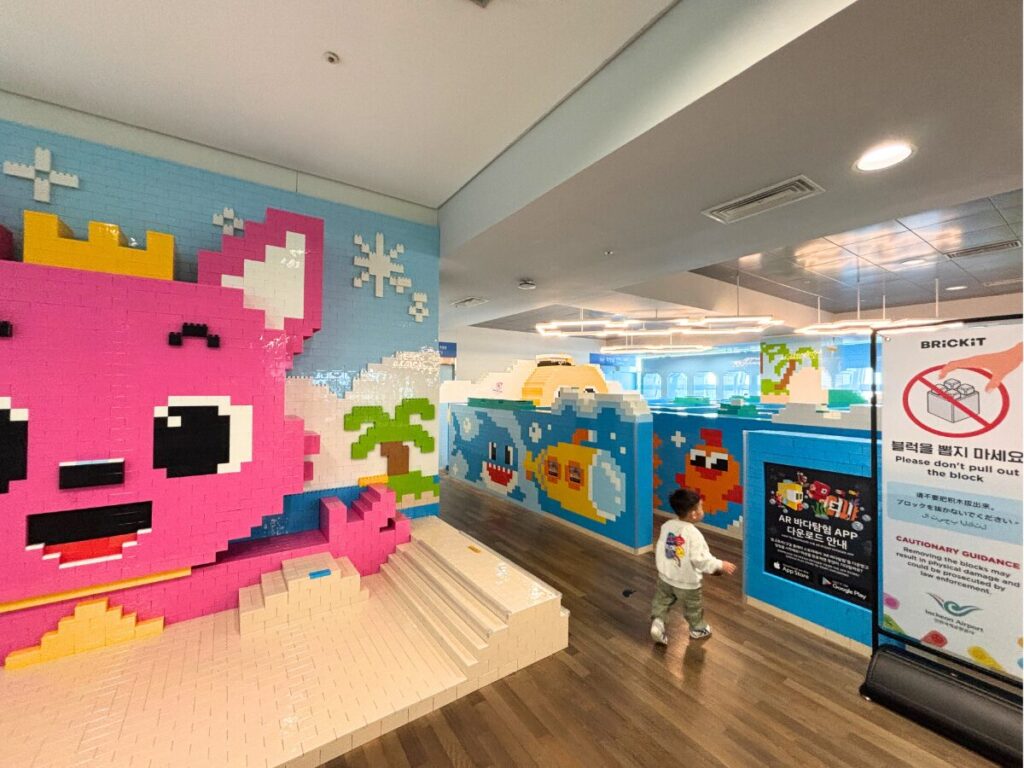 仁川空港第1ターミナル11番ゲート付近のキッズスペース