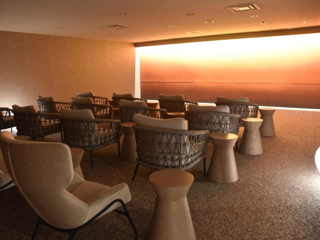 メルキュール福岡宗像リゾート＆スパの温泉ラウンジ